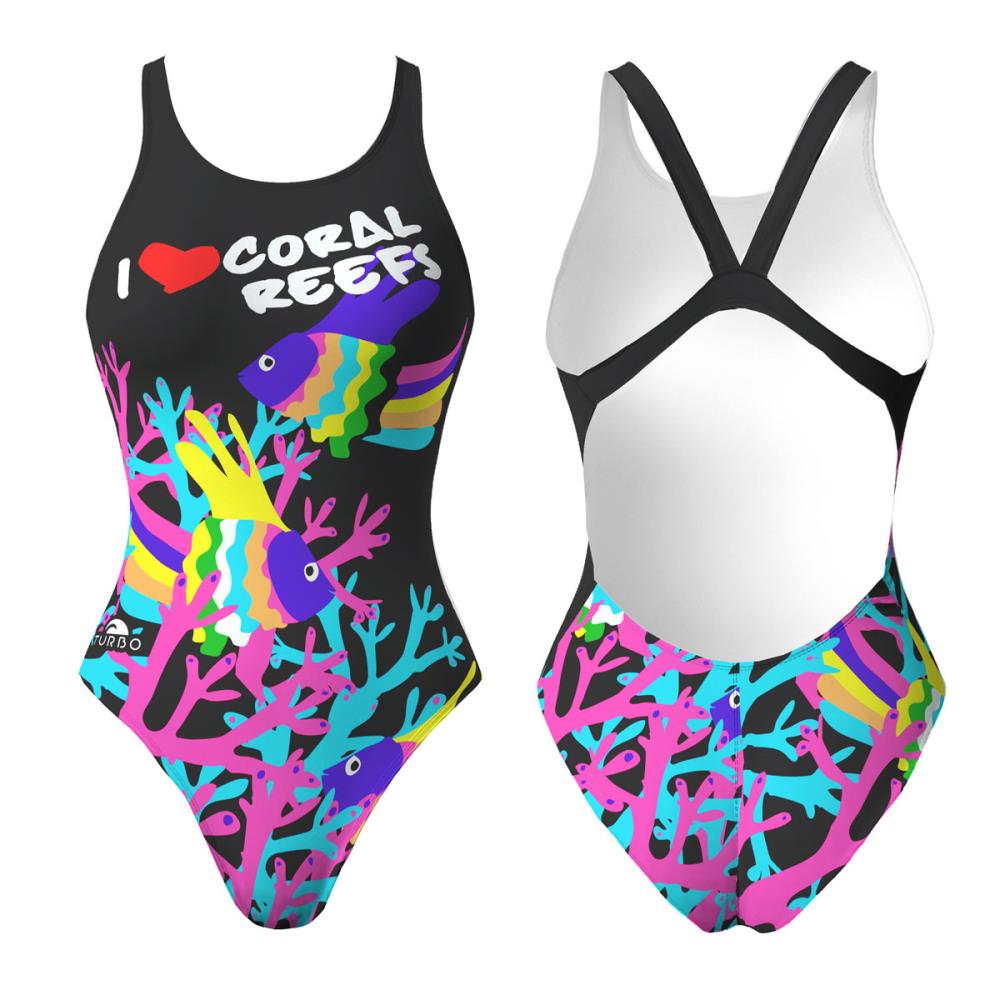 Bañador Natacion Mujer Coral Reeps
