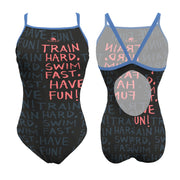 Kupaći kostim za plivanje Relax Train Hard