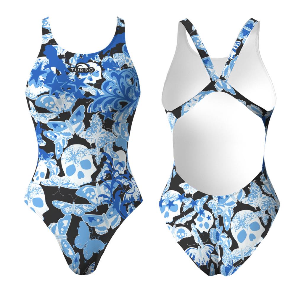 Compra Fato de banho Natação Mulher Skull Butterflyers