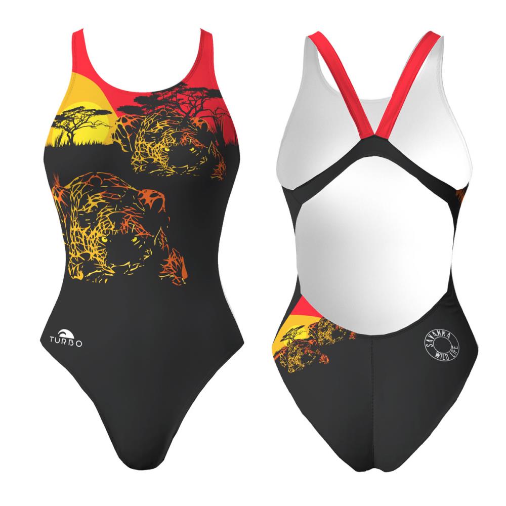 Damen Schwimmanzug Savanne