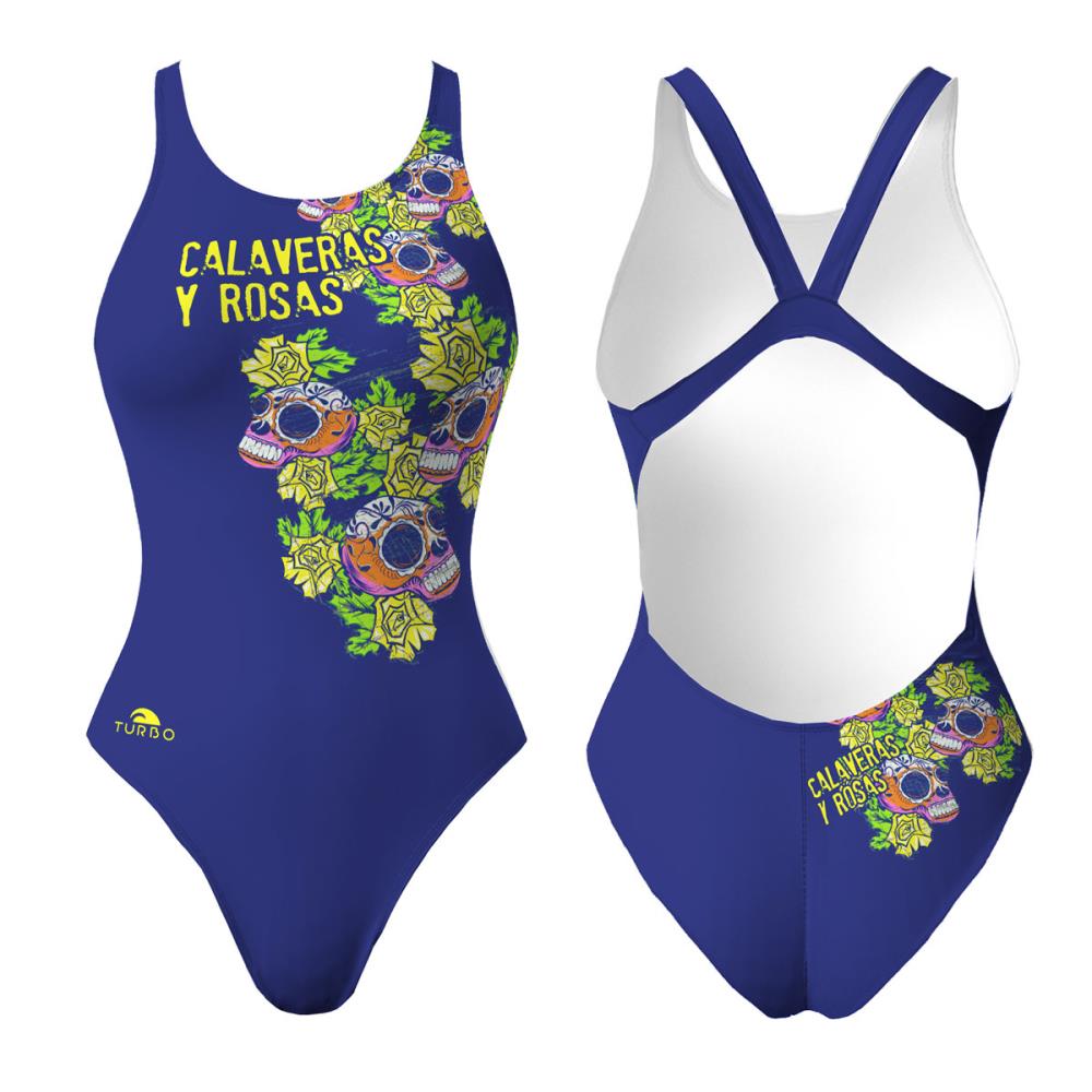 Compra Costume da bagno nuoto donna Calaveras -Rosas