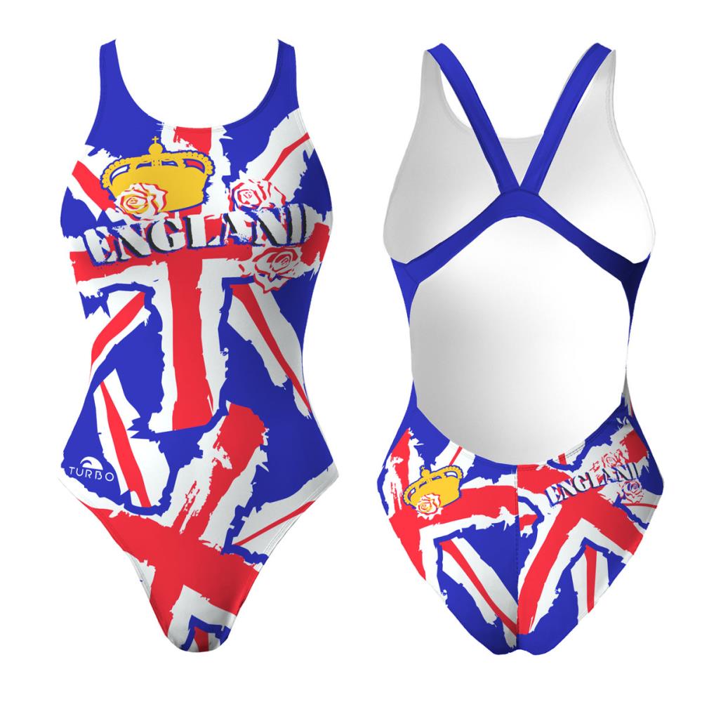 Compra Badeanzug Schwimmen Damen England Crown Country 2014