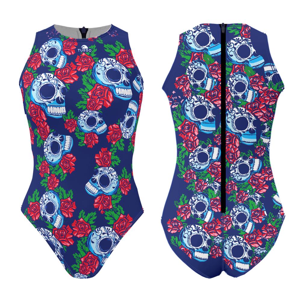 Compra Badeanzug Wasserball Mädchen Roses & Skulls