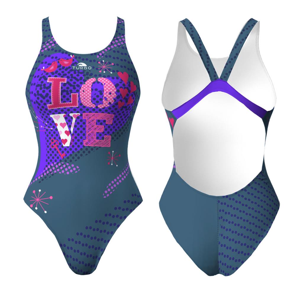 Compra SWIMMING WOMEN SUITS LOVE FOREVER