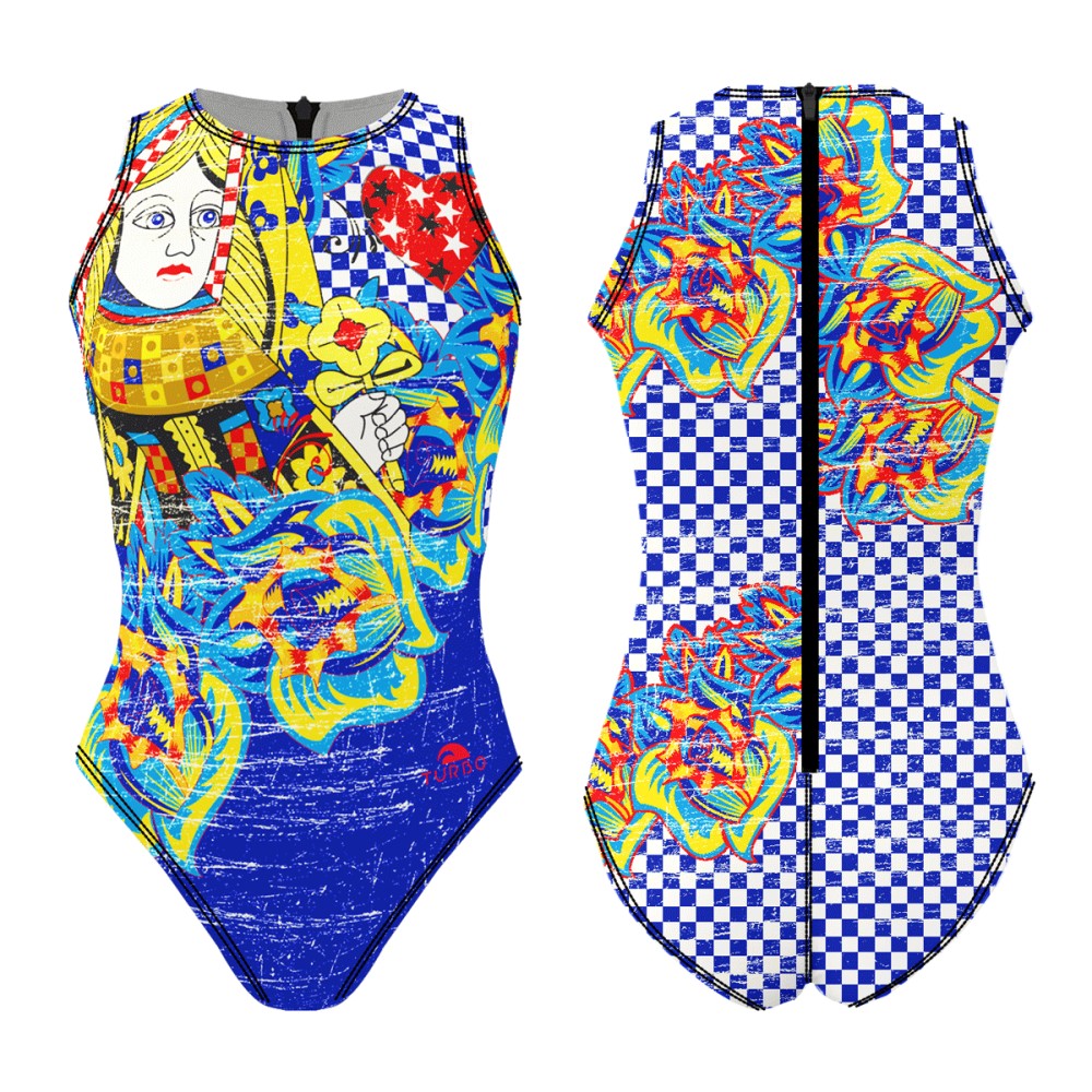Compra MAILLOT DE BAIN WATERPOLO QUEEN HEART