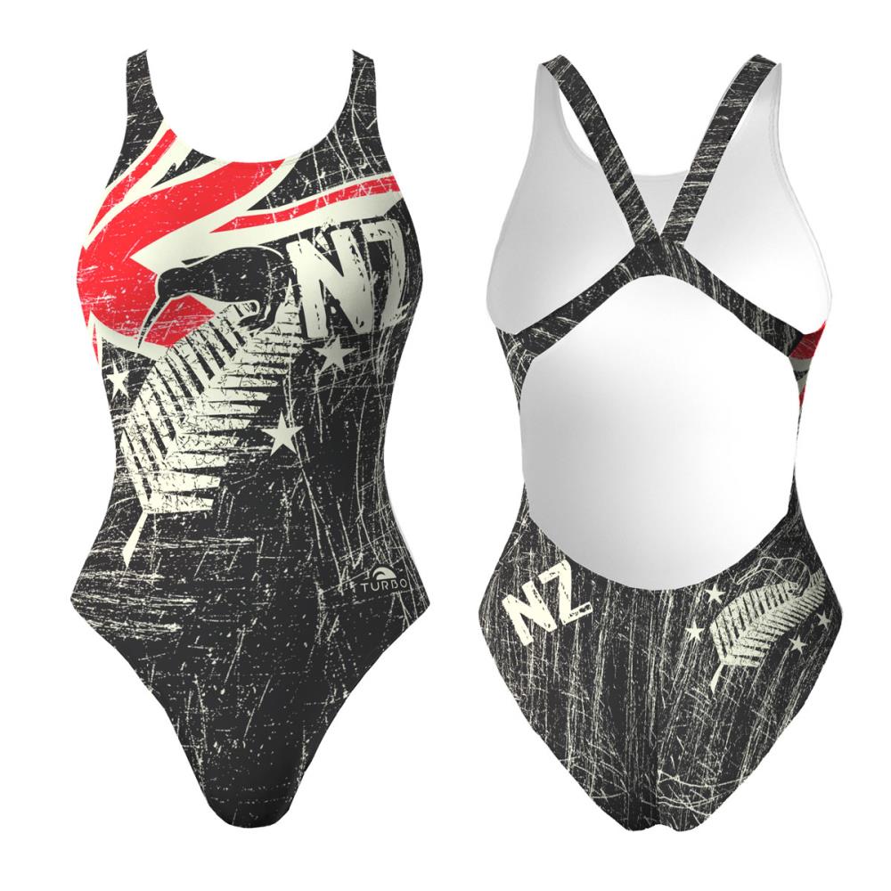 Compra Badeanzug Schwimmen Mädchen Neuseeland Vintage