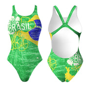 Badeanzug Schwimmen Mädchen Brasilien Vintage 2013