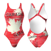 Badpak Zwemmen Dames Canada Vintage