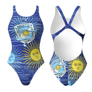 Badeanzug Schwimmen Frau Argentinien Frankreich 2013