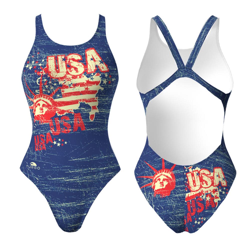Compra Kupaći kostim za žene Usa Vintage Map 2013