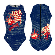 MAILLOT DE BAIN WATERPOLO USA RETRO
