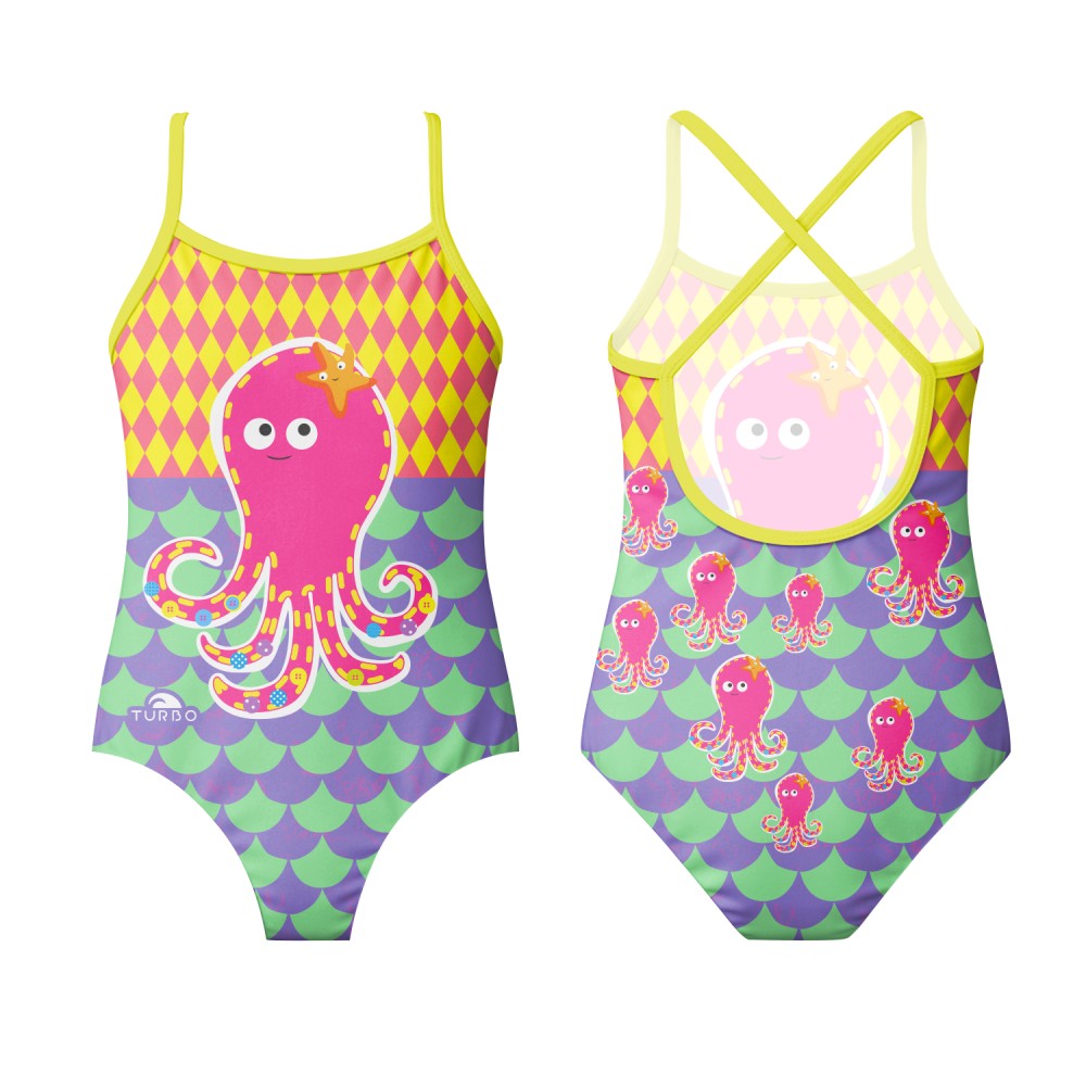 Bañador Niña Happy Octopus