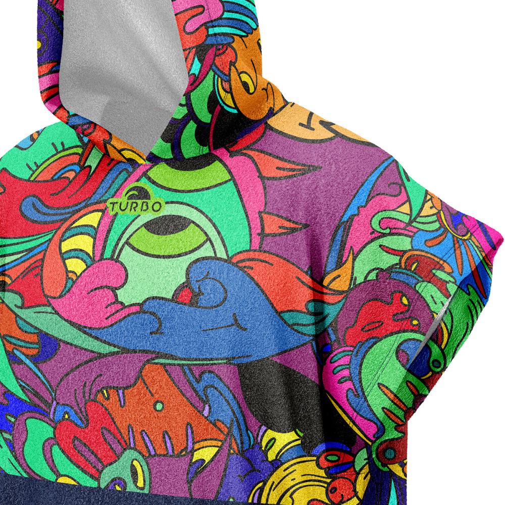 Πόντσο Super Psychedelic Sublimado