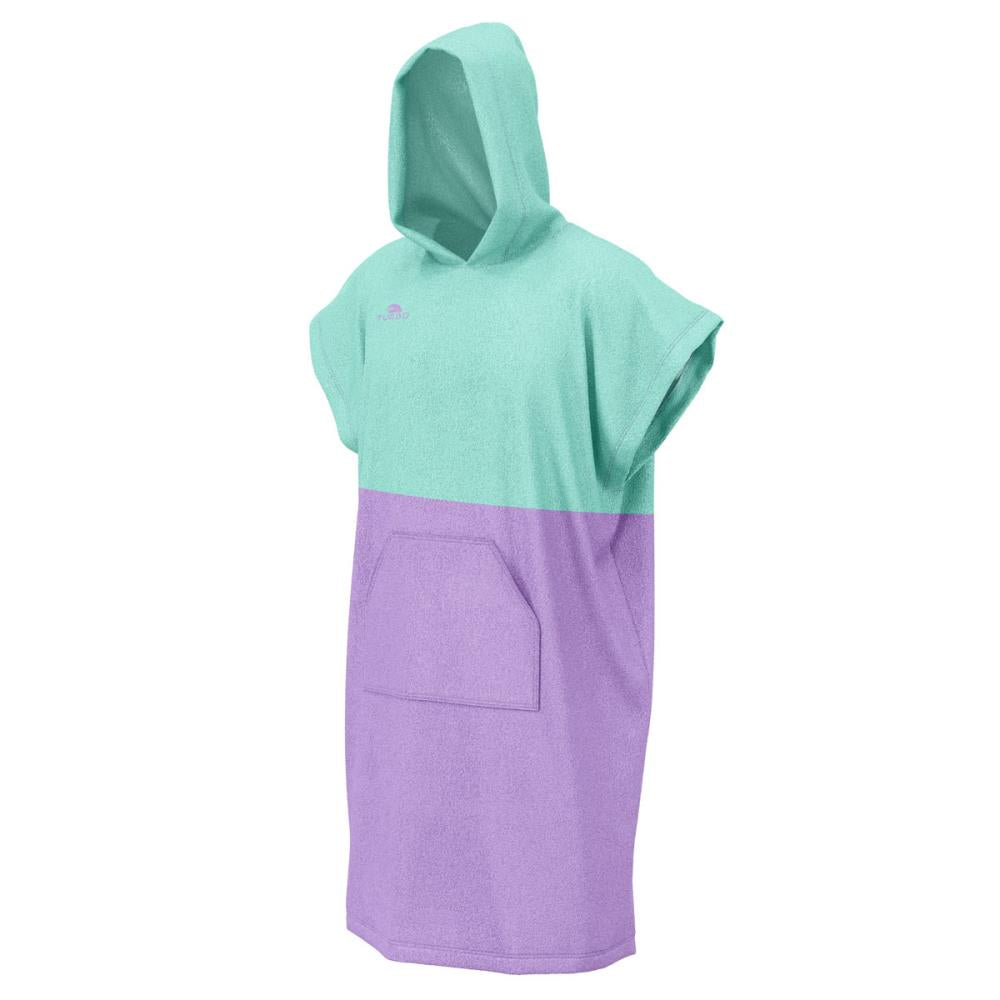Poncho Cotone Bicolore