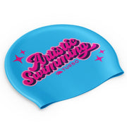 Silikonbadekappe Artistic Swimming Blau