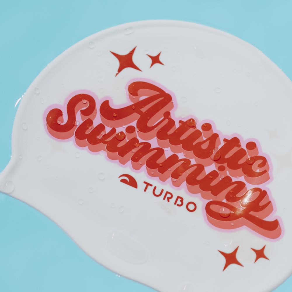 Gorro Silicona Artistic Swimming White