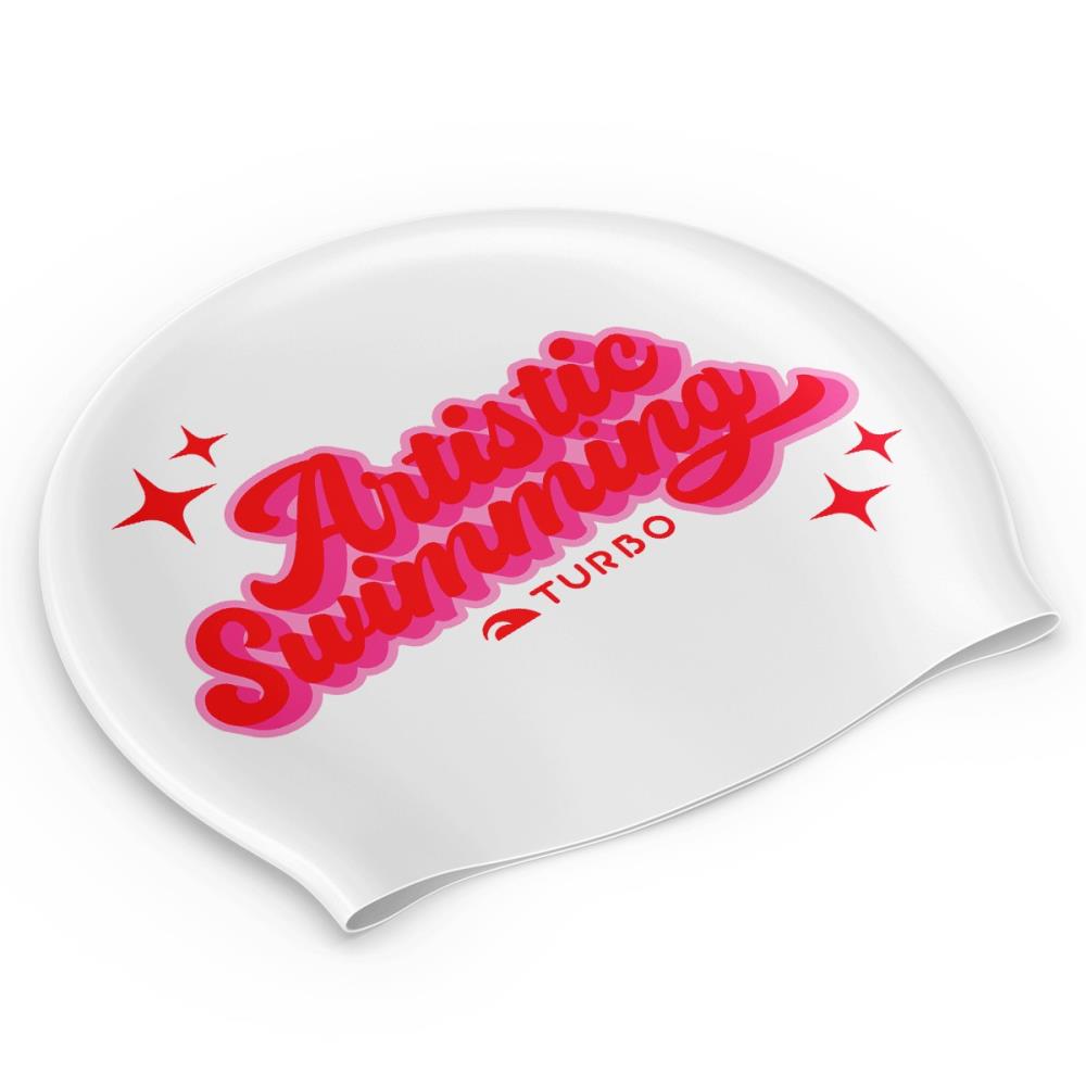 Gorro Silicona Artistic Swimming White