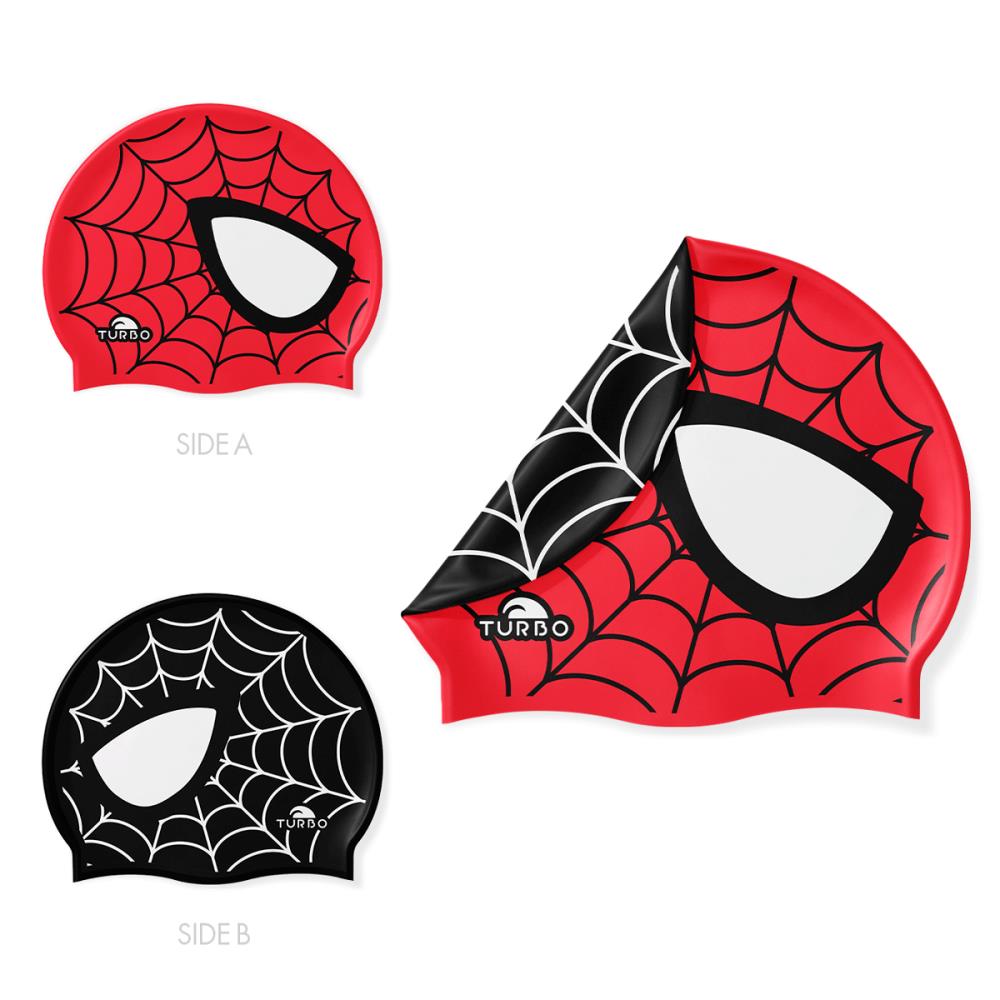 Compra 矽膠泳帽（雙面）Black Spider Eyes