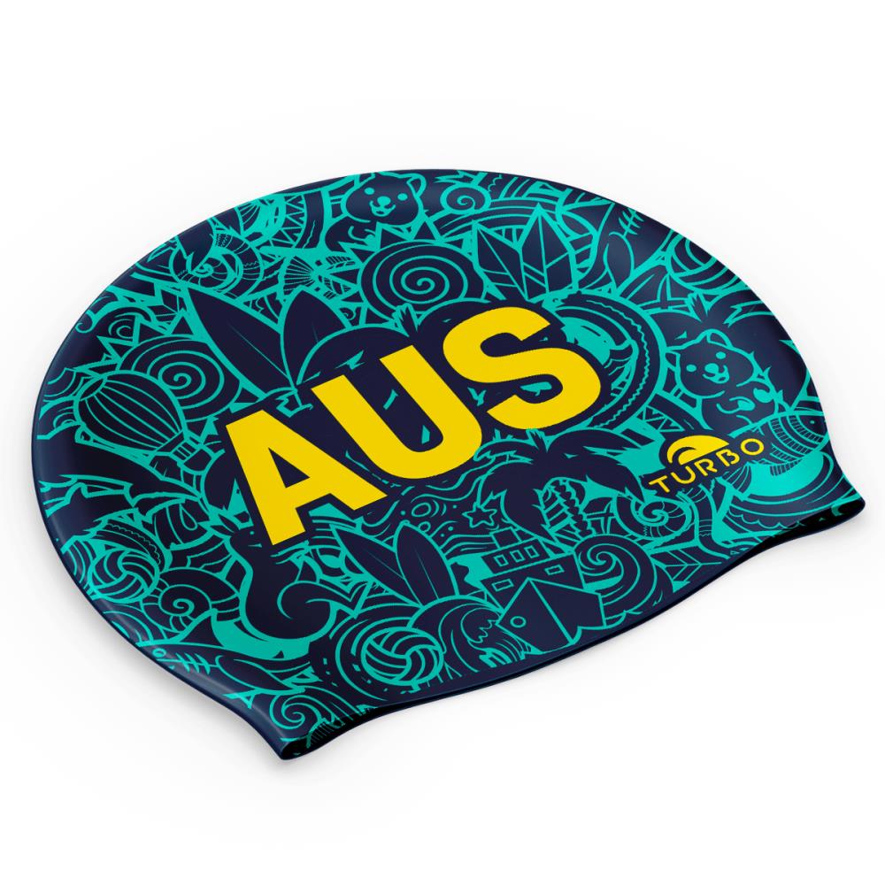 Australia. Gorro Silicona Aus Fun