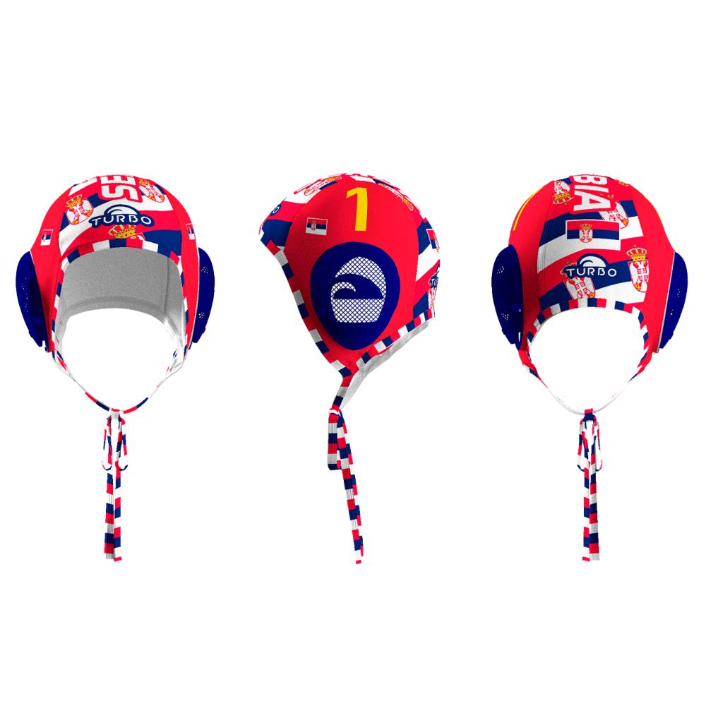 Cuffia Waterpolo Serbia