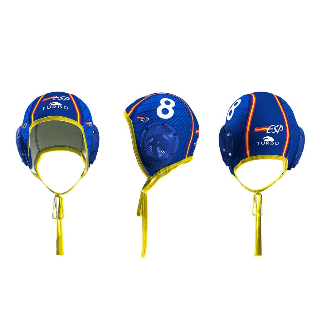 Touca de Polo Aquático Espanha Oficial 2024