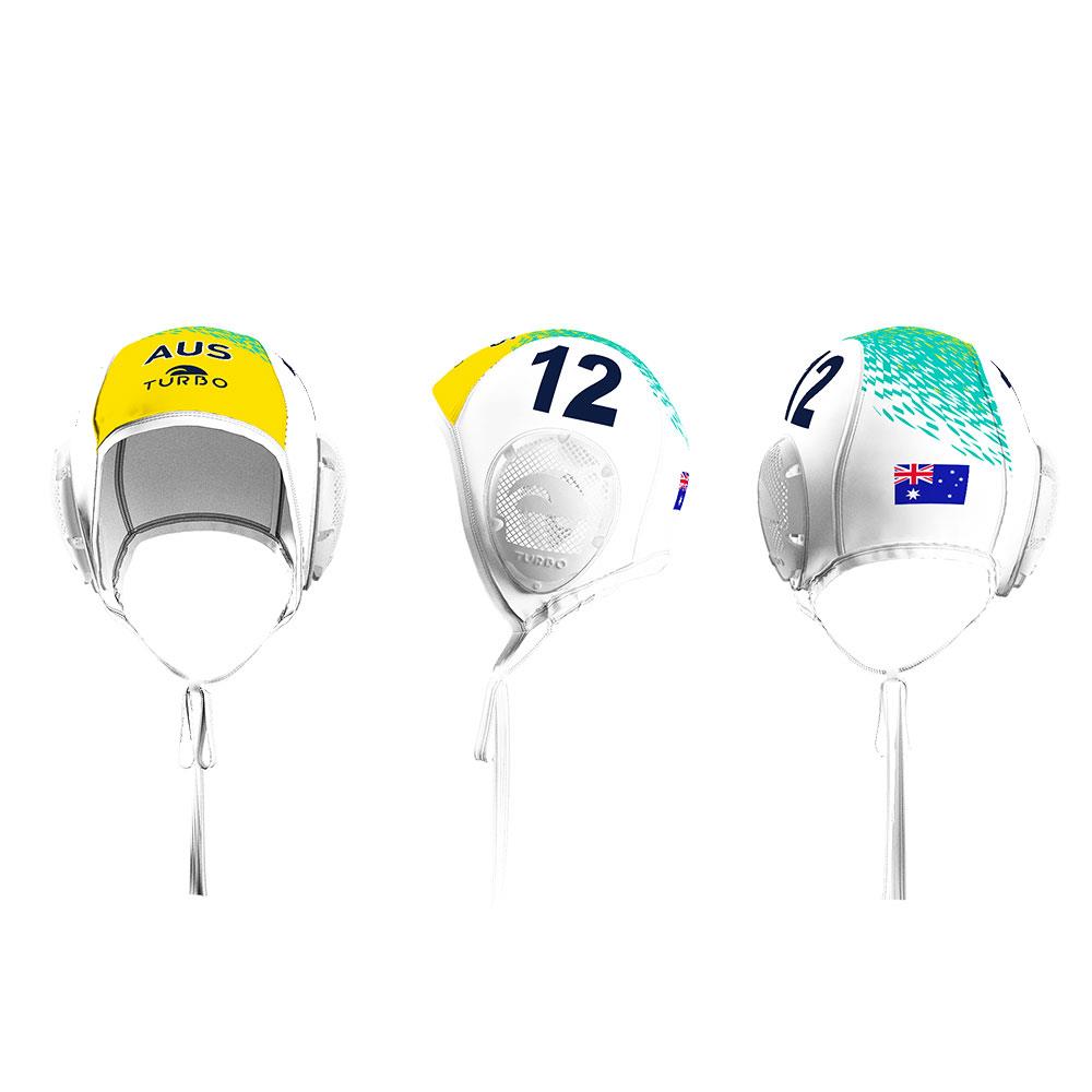 Compra Touca de Polo Aquático Austrália Juniores 2024