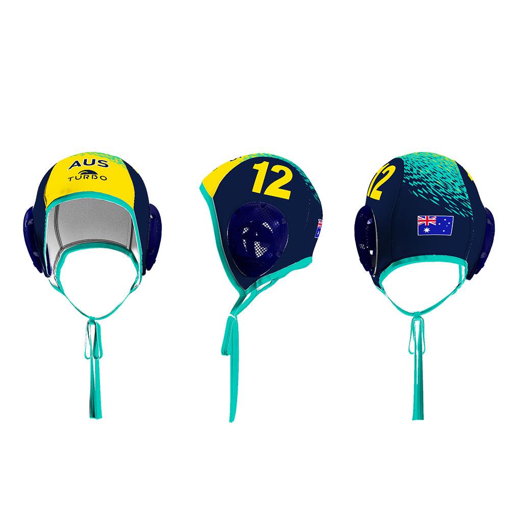 Compra Touca de Polo Aquático Austrália Juniores 2024