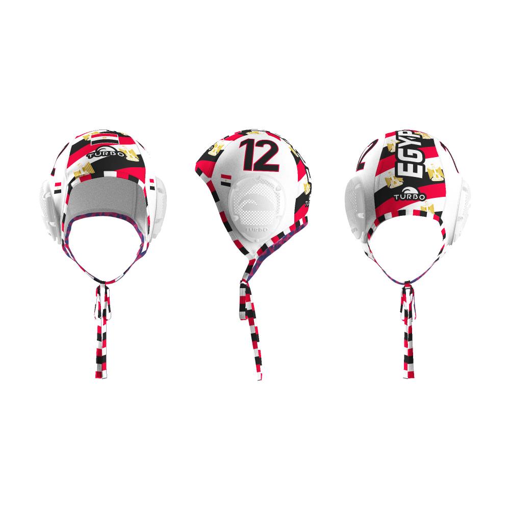Cuffia Waterpolo Egitto Graphic