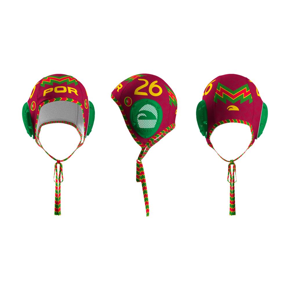 Touca de polo aquático de Portugal Football Cup