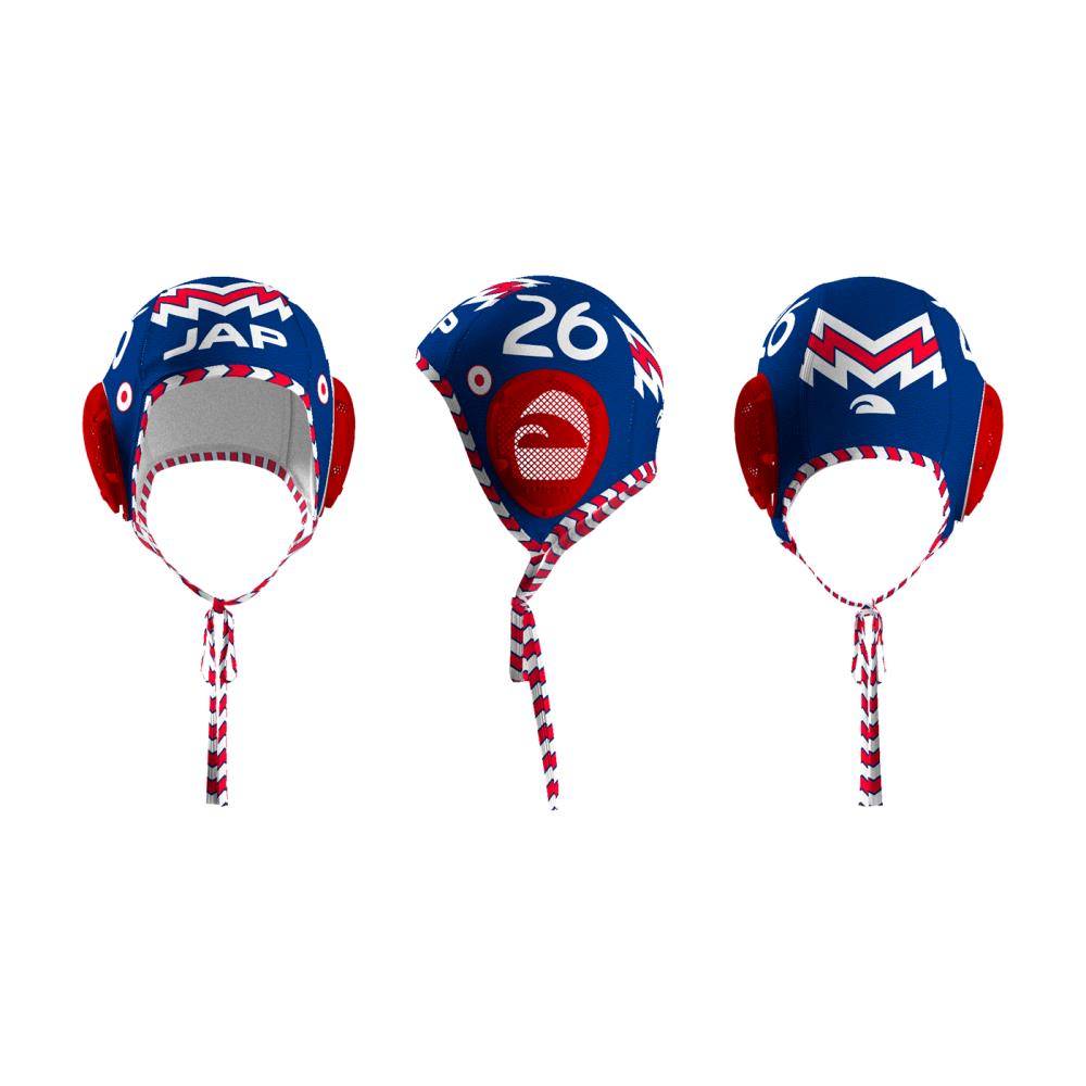 ACCESSOIRES DE NATATION. WATERPOLO BONNET JAP FOOTBALL CUP