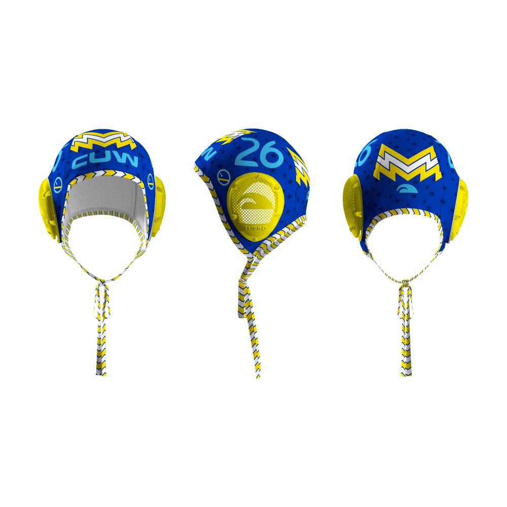Accesorios Natación. Gorro Waterpolo Cuw Football Cup