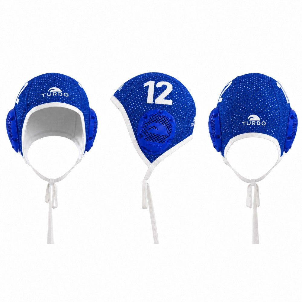 Gorro de pólo aquático New Generation com número por unidade