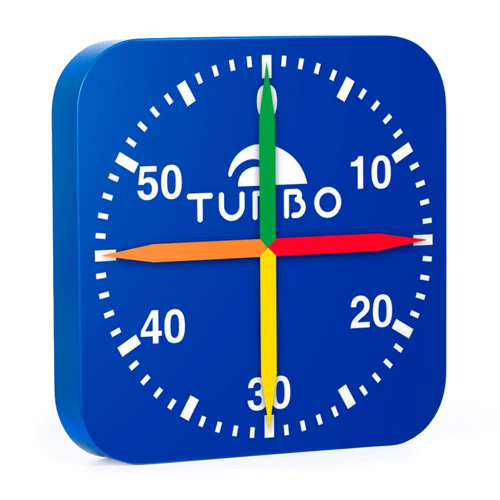 Pool Zubehör. Schwimmbecken-Uhr Blau (80 X 80 X 7 Cm)