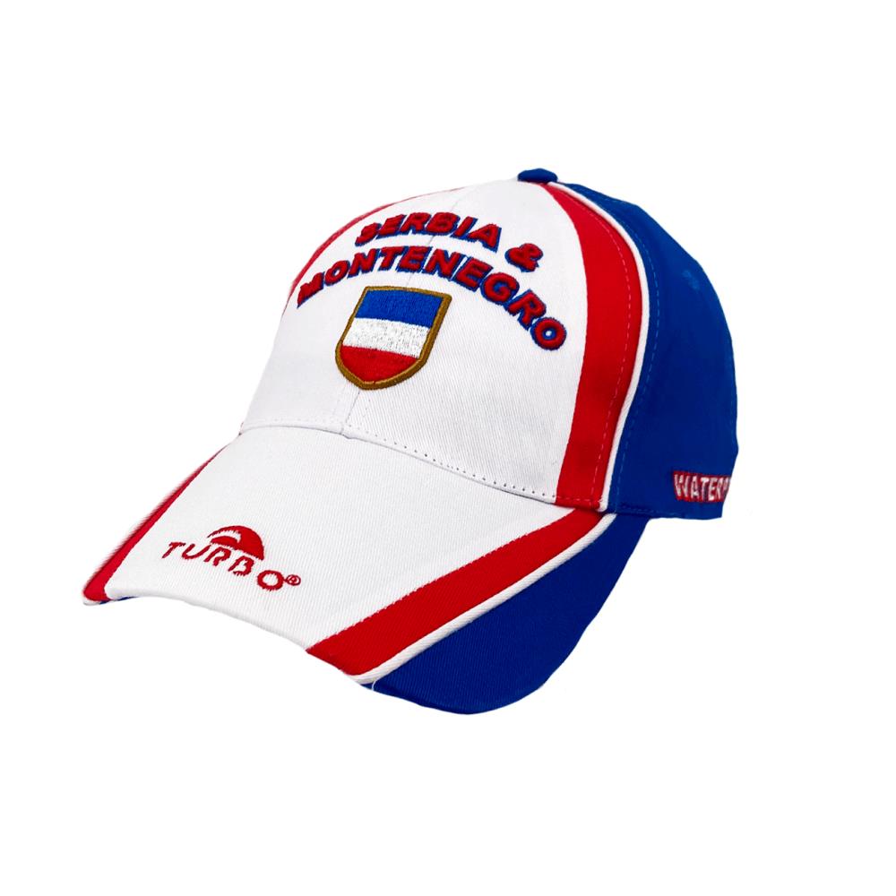 Textile Swimming. BASEBALL CAP WP SERBIA-MONTENEGRO
