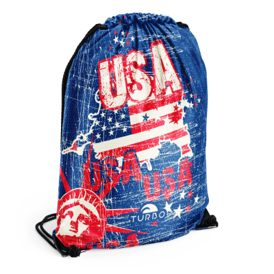 Mochila de Rede Mapa Vintage EUA