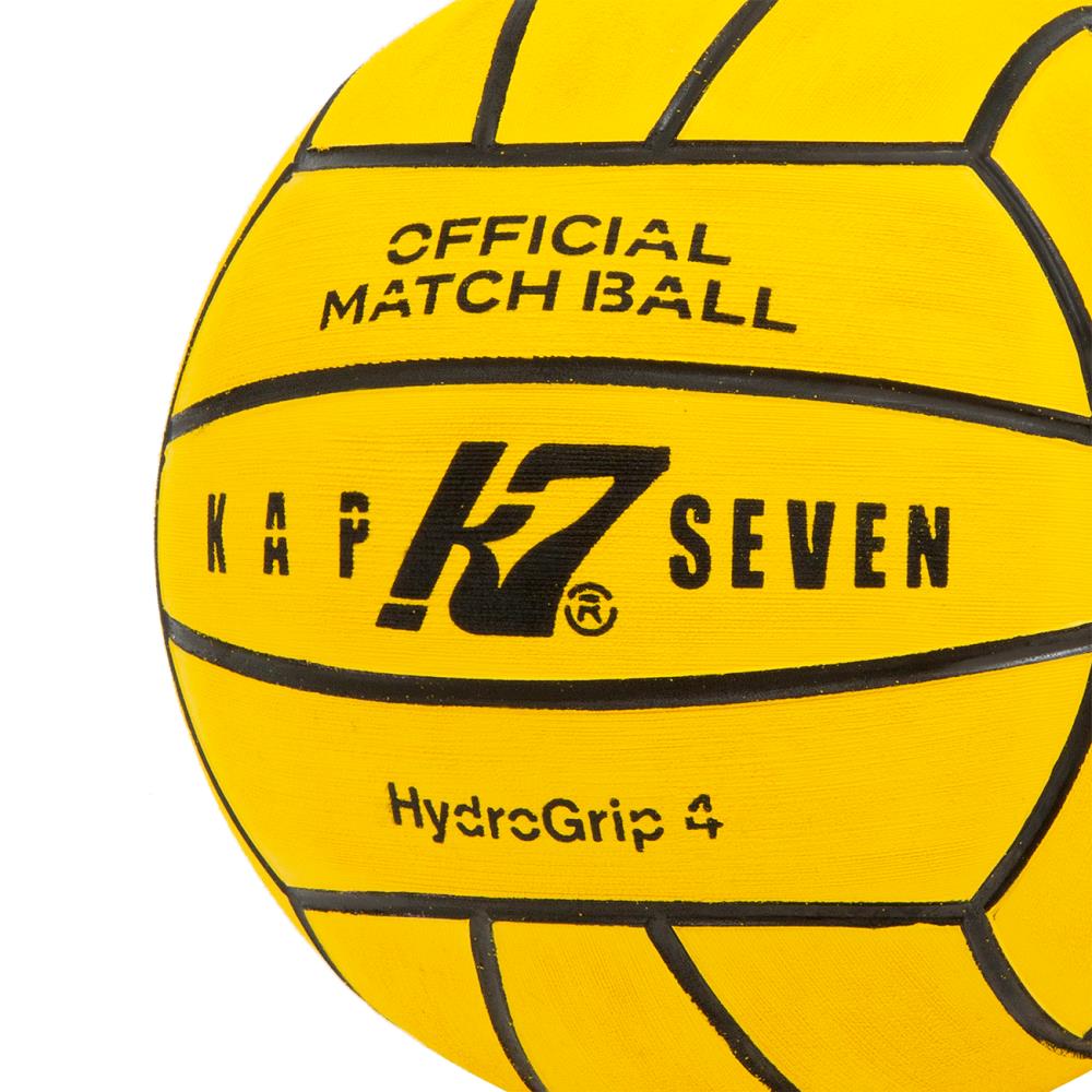 Wasserball Kap7 W.A. gelb Größe 4