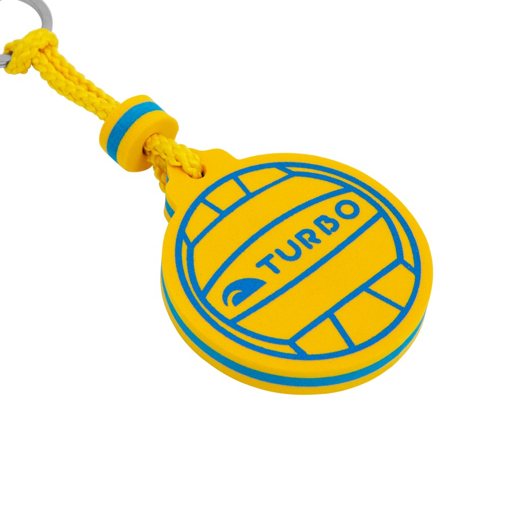 YELLOW WP FOAM KEYCHAIN