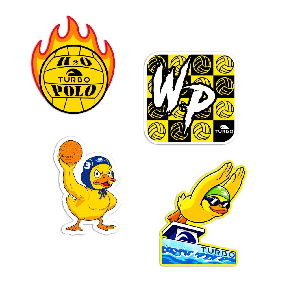 Natació. Pack d'Adhesius Turbo Duck