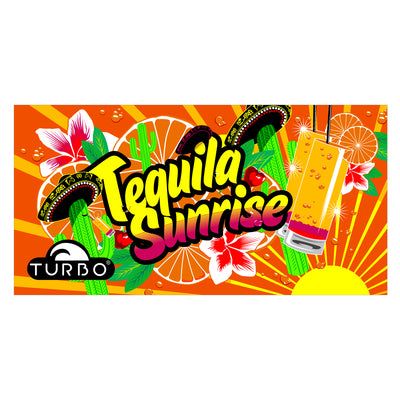 SERVIETTE COTON-MICROFIBRE (145  x100) TEQUILA SUNRISE