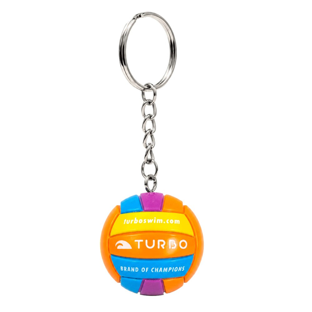 ORANGE/YELLOW BALL KEYCHAIN