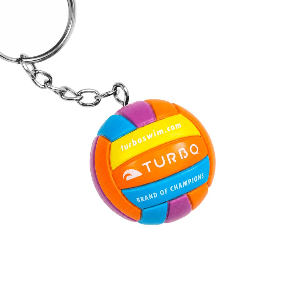 ORANGE/YELLOW BALL KEYCHAIN