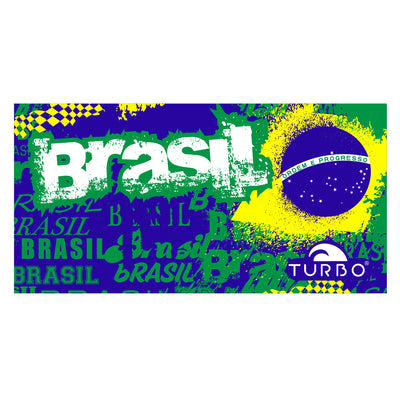 Toalla Algodon-Microfibra (145 X100) Happy Brasil