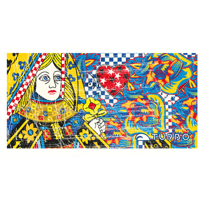 Compra TOWEL COTTON-MICROFIBER (145  x100) QUEEN HEART VINTAGE
