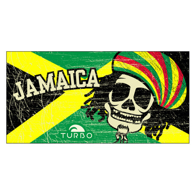 Asciugamano Cotone-Microfibra (145 X100) Jamaica Teschio Vintage