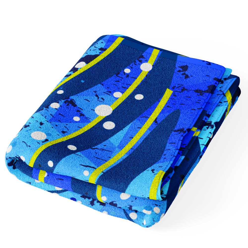 Katoen-microvezel handdoek (145 X100) Water Way