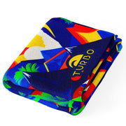 SERVIETTE COTON-MICROFIBRE (145  x100) VULCANO CANARIAS