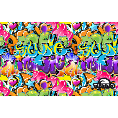 Toalla Algodon-Microfibra (145 X100) Graffitti