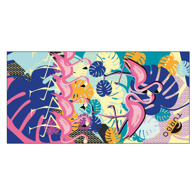 Compra Baumwoll-Mikrofaser-Handtuch (145 X100) Flamingo
