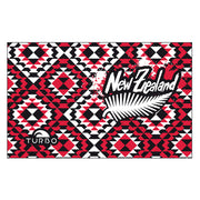 SERVIETTE COTON-MICROFIBRE (145  x100) NEW ZEALAND CULTURE