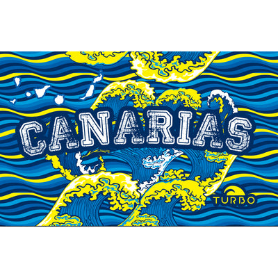 Pamut-mikroszálas törölköző (145 X100) Canarias Islas
